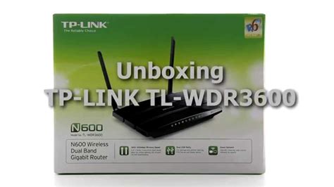 Tp Link Tl Wdr3600 Unboxing Youtube