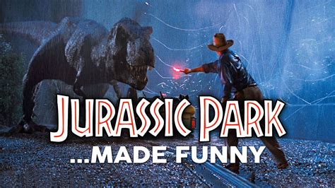 Jurassic Park Made Funny Ft Weird Al Yankovic T Rex Attack Youtube
