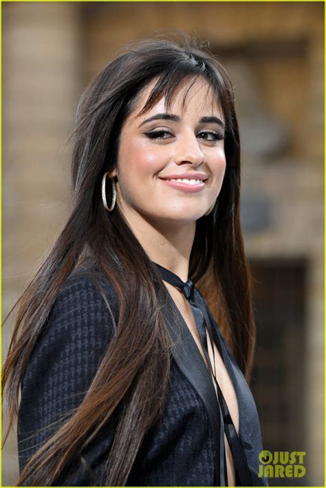 Camila Cabello Goes Topless In Black Suit At Loreals Paris Fashion