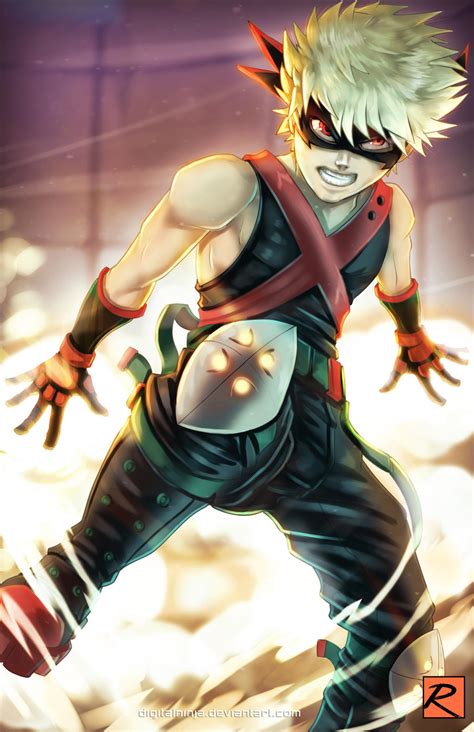 Bakugo My Hero Academia By Digitalninja On Deviantart