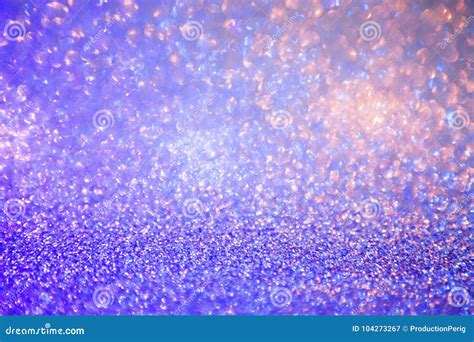 Colorfull Glitter Bokeh Background In High Resolution Stock Image