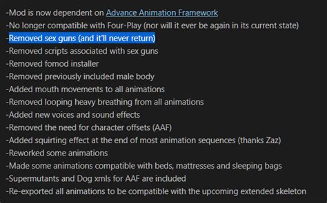 [aaf] fo4 animations by leito 21 09 06 v2 1b page 69 downloads advanced animation