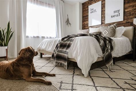 Modern Rustic Bedroom Reveal Tips On Blending Two Styles Modern