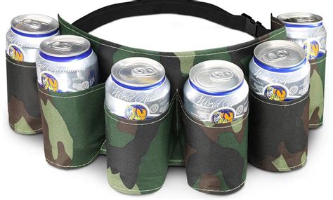 Beer Six Pack Holder Belt Groupon Goods