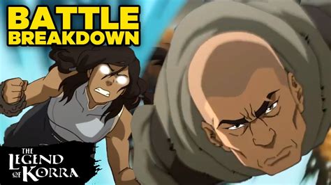 Korra Vs Zaheer 🌪 Final Battle Breakdown The Legend Of Korra Youtube