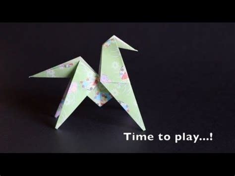 Origami Horse. I made this one and the another simple one ...