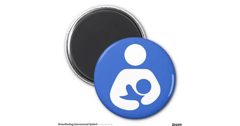 Breastfeeding International Symbol 2 Inch Round Magnet Zazzle