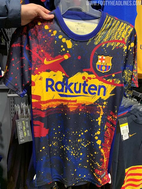 Crazy Nike Fc Barcelona 2020 Pre Match Jersey Released