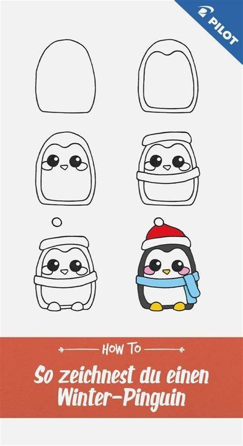 How To Pinguin howtodraw How To Pinguin | Easy doodles drawings