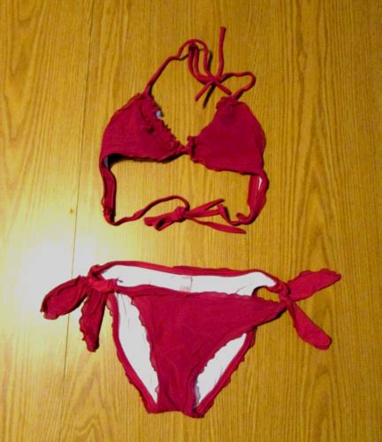 Victorias Secret Womens Plum Purple Swim Suit Size Small Euc Ebay