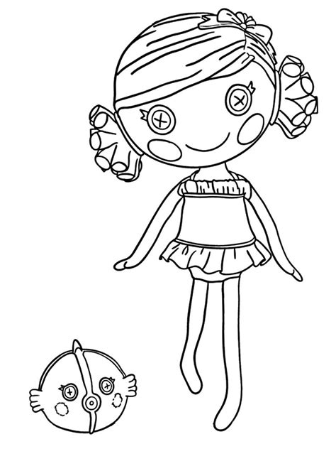 Lalaloopsy Free Printable Coloring Pages Printable Templates