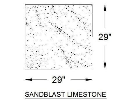 Cad Hatch Download Sandblast Limestone Cadblocksfree Thousands Of