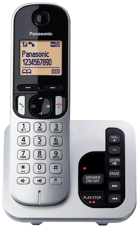 Panasonic Kx Tgc220 Cordless Phone W Answer Machine Single 5577277