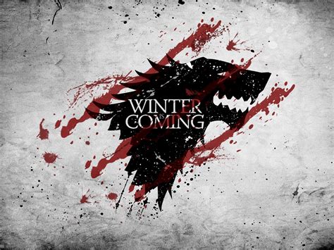 Game Of Thrones 1080p Winter Is Coming House Stark A Song Of Ice