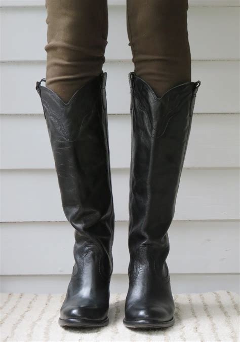 Howdy Slim Riding Boots For Thin Calves Frye Tabitha Pull On Tall