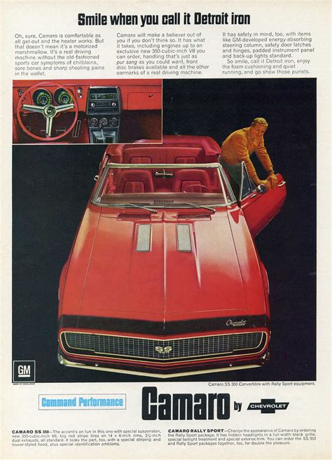 Pin By Chris G On Vintage Car Ads Camaro Chevrolet Camaro Vintage