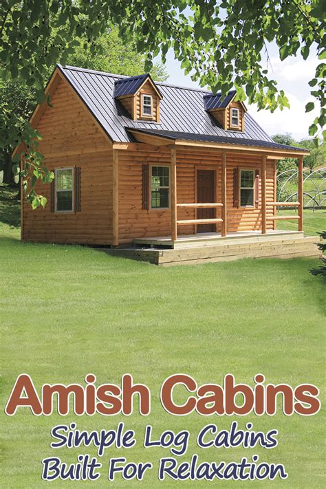 Quiet Corneramish Cabins Simple Log Cabins Built For Relaxation
