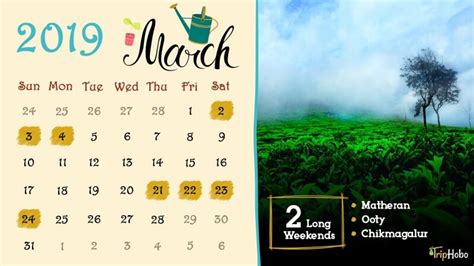 Long Weekends In 2019 In India Holiday Calendar Triphobo