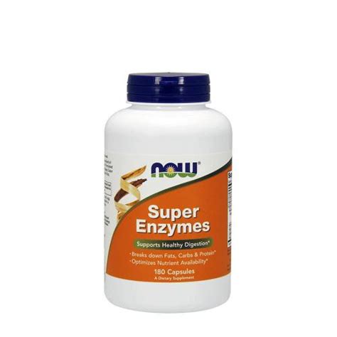 Now Foods Super Enzymes 180 Capsules