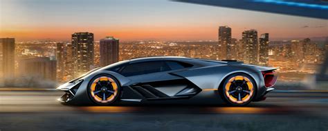 2560x1024 Lamborghini Terzo Millennio 2017 Concept Car 2560x1024