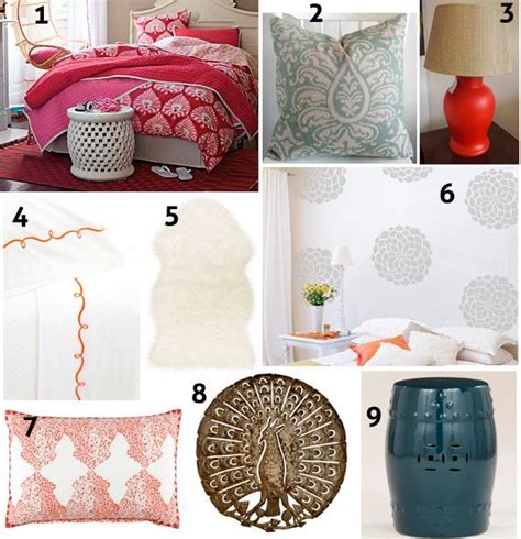 Indian Inspired Bedroom Accents Decor Ideas Pinterest Indian