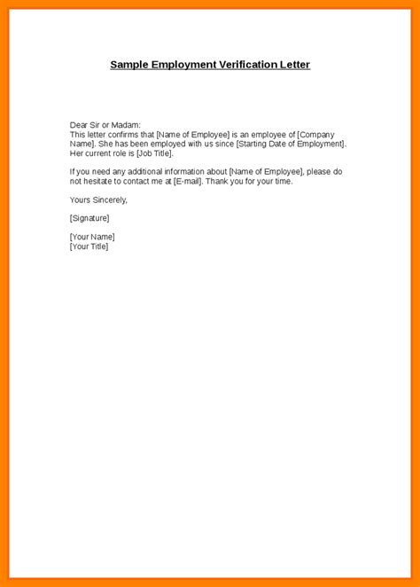 Employment Confirmation Letter Template Doc Planner Template Free
