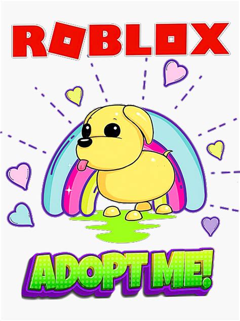 Adopt Me Sticker By Brookestokes Redbubble