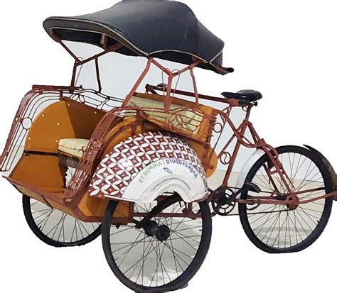 Becak Tour Your Private Driver On Java And Bali Pedicab City Tour