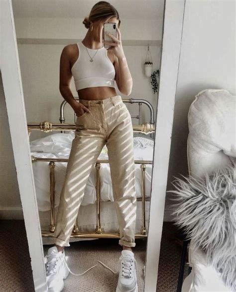 summer outfits inspo in 2020 cute casual outfits fashion inspo outfits skinny khaki pants