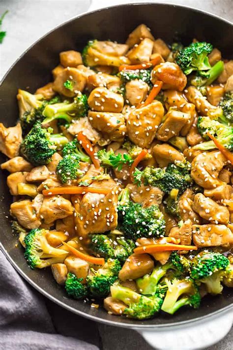 Chicken And Broccoli Stir Fry Healthy 30 Minute Chinese