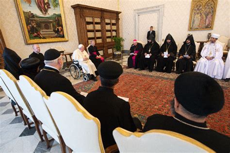 2022 06 06 Pope Francis Receives Delegation Oriental Orthodox Churches