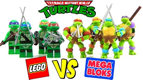 Tmnt Lego V Mega Bloks Teenage Mutant Ninja Turtles Who Made It Better