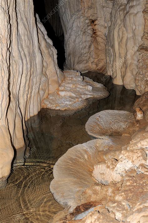 Speleothems In Lagangs Cave Stock Image F0318358 Science Photo