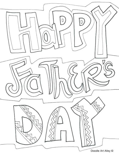 Free Printable Fathers Day Coloring Pages At Free