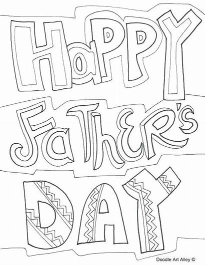 Fathers Coloring Pages Happy Printable Grandpa Father