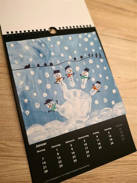 Jahreskalender Gestalten Kalendergestaltenkinder Kinder Basteln