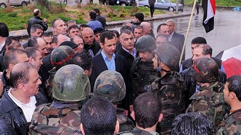 As Damascus Readies For War Assad Speaks Of Victory The Times Of Israel