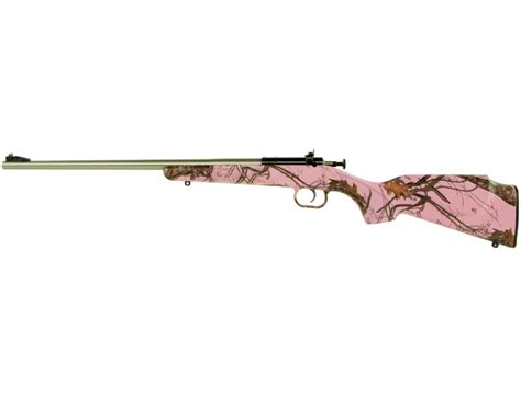 Keystone Crickett 22 Lr 161 Single Shot Bolt Rifle Mossy Oak Pink