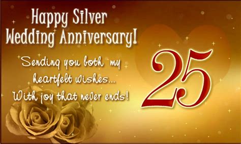 25th Wedding Anniversary Wishes 200 Best 25th Wedding Anniversary