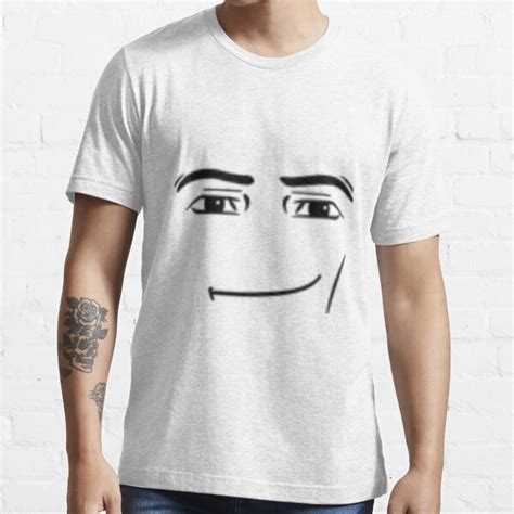 Roblox Man Face T Shirt For Sale By Rosebaby Redbubble Roblox
