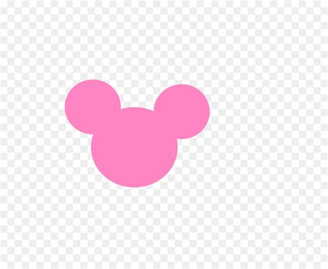 Minnie Mouse Silueta Rosa Imagen Png Imagen