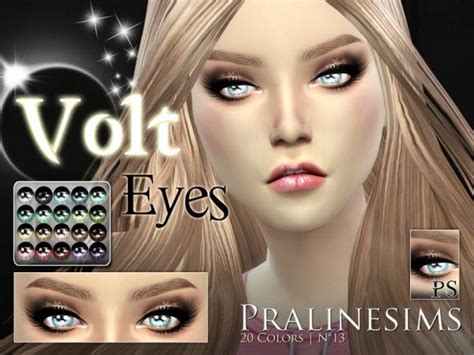 The Sims Resource Volt Eyes By Pralinesims • Sims 4 Downloads Sims 4