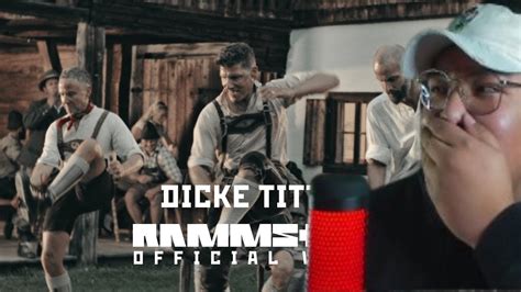 1st Listen Reaction Rammstein Dicke Titten Official Video Youtube