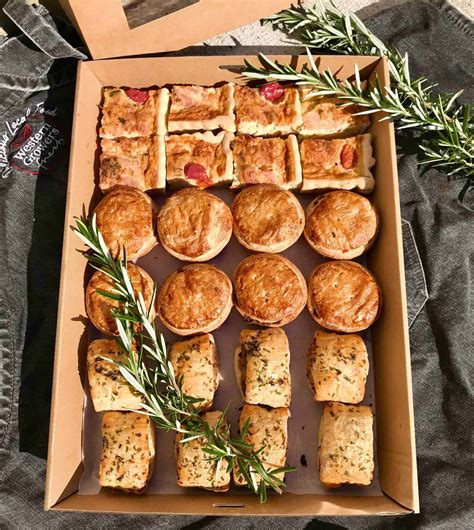 Mixed Savoury Pastries Box 24 Pieces Western Growers Fresh