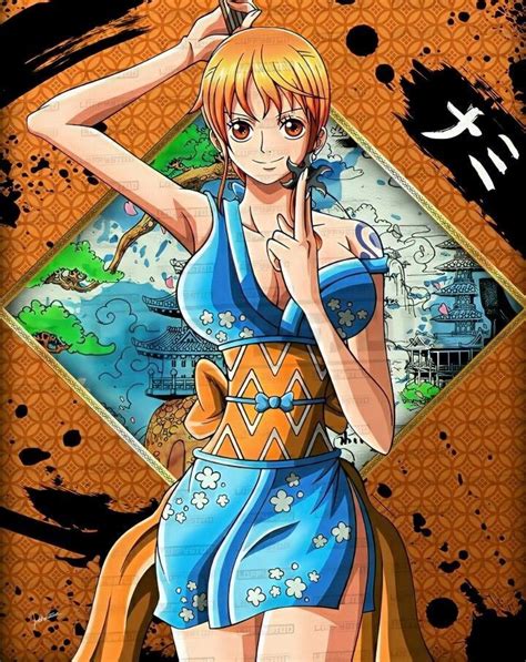 Wano Nami One Piece Anime Manga Anime One Piece One Piece Nami