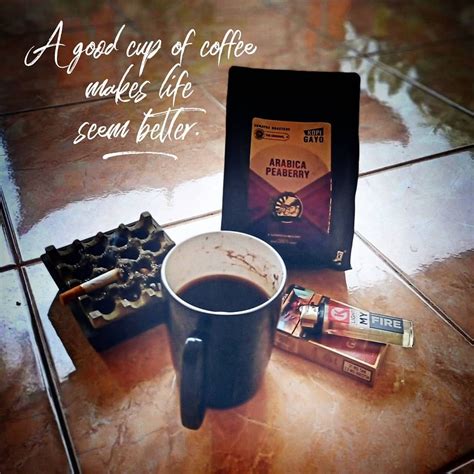 Kata kopi boleh pahit tapi hidupmu jangan, kata kopi dan rokok, kata kopi hitam, kata kopi 779, kata kopi romantis, kata. Foto Rokok Dan Kopi - Rahman Gambar