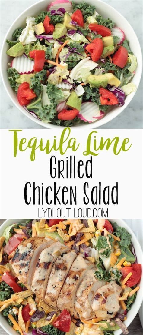 This Delicious Tequila Lime Grilled Chicken Salad Was The Perfect Way