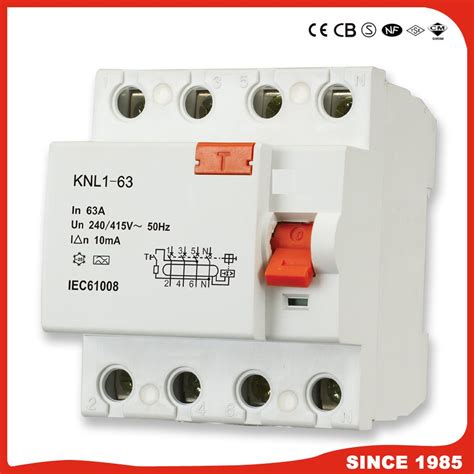 Elcb Earth Leakage Circuit Breaker 2 Pole 40 Ampere 30 Ma Rccb At