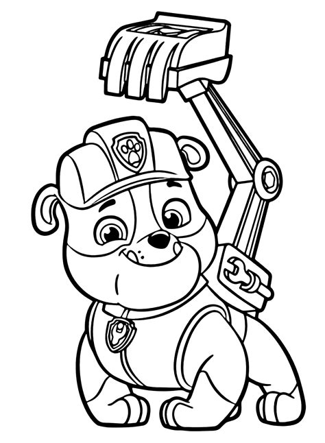 Paw Patrol 39 Coloring Pages Chase Paw Patrol Coloring Pages