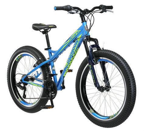 Mongoose 24″ Bering Boys Mountain Bike Blue Mongoose Bikes